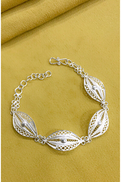 MİR GÜMÜŞ 925 ayar gümüş Mardin Midyat telkari bileklik