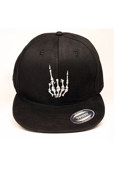 T-FUNNY Hell Yeah! Trucker Hat - Rock Hand Design