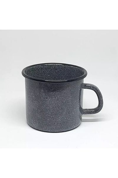Avşar 10 cm Diameter - 1 Liter Enamel Milk Jug with Cord, Egg Hashama