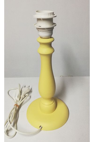 TEKAY AYDINLATMA Wooden metal rope Lampshade leg