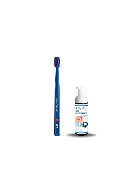 Curaprox CS 1560 Soft Toothbrush + Teeth Whitening Foam Gift