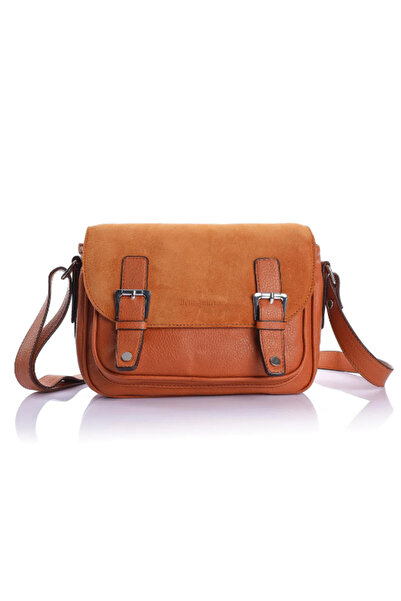 Jacquline SUEDE LEATHER CROSS BAG TABA