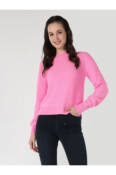 Colin's Pulover de damă roz Regular Fit - Cl 1061974