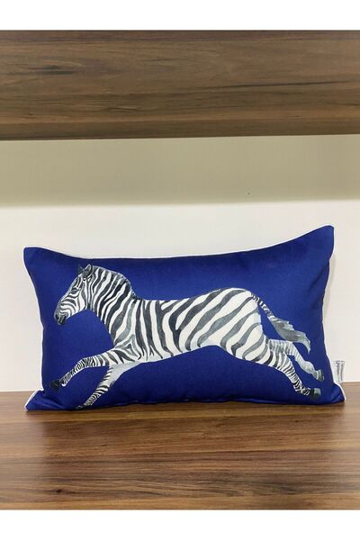 KIRLENTİM Zebra Pattern Group - Imprimat digital, husă de pernă cu două fețe