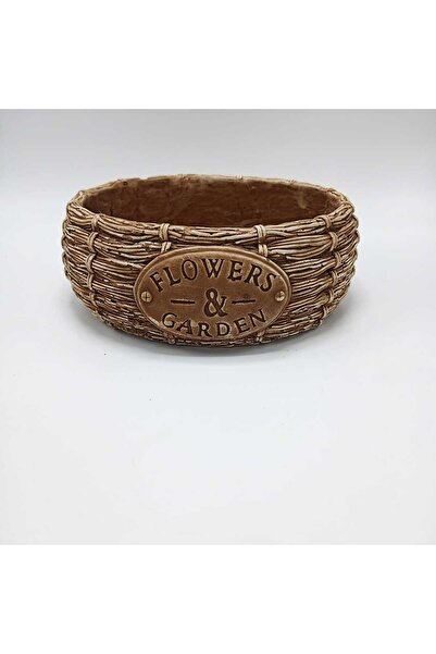 Ruh Motorum FLOWERS GARDEN ESKİTME SEPET ARAJMAN SAKSI