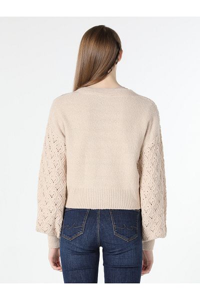 Colin's Cardigan de damă bej Regular Fit - Cl cu nasturi 1062013