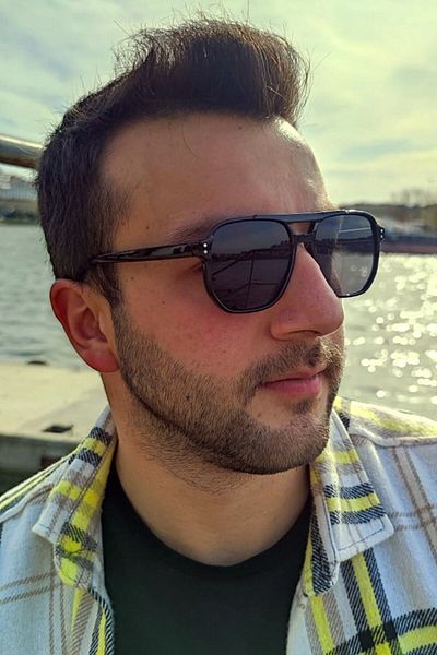 ModaLand Endy Black Unisex Sunglasses