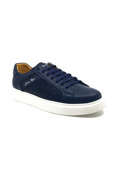 Luis Figo Genuine Leather Orthopedic Men's Comfortable Daily Large Size Sneaker Shoes 45-50