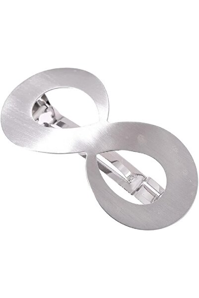 QUEENVİP دبوس شعر معدني أوتوماتيكي - إنفينيتي