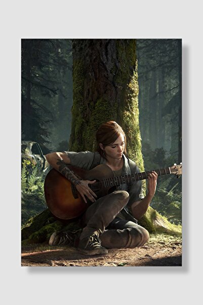 postick The Last Of Us Oyun Posteri Kalın Parlak Kuşe Kağıdı