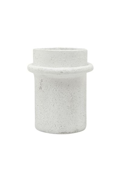 Vakko White Ceramic Vase M400256086