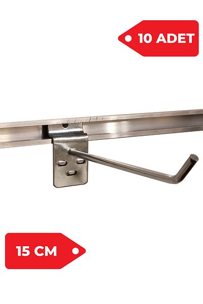 Manken İstanbul 15 Cm - 10 Bucăți Canal Placă Cârlig Raft Umeraș