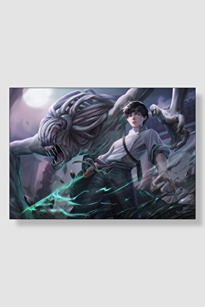 postick Jujutsu Kaisen Anime Posteri Kalın Parlak Kuşe Kağıdı