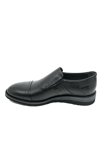 Fosco 1533 Genuine Leather Men's Casual Shoes Black
