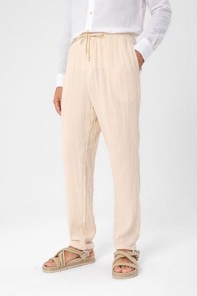 Relax family xf Men's New Season Summer Wrap Elastic Trousers