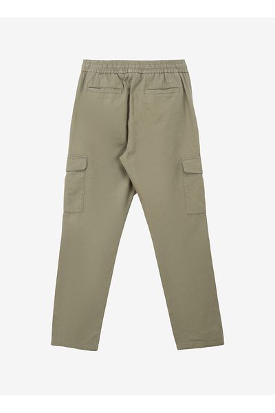 Lee Cooper Khaki Men's Cargo Pants - Regular Leg, 242 LCM,221008 KETGO KHAKI