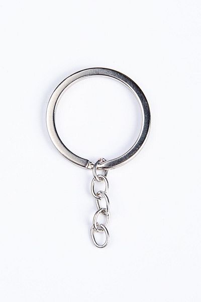 Aker Hediyelik 50Pcs Keychain Ring with Chain Amigurumi Macrame Keychain