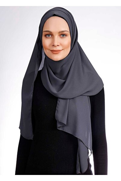 Ecardin Антрацит Креп Шаль - Pratik St 238 Модель