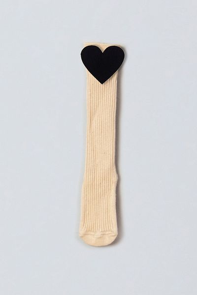 ADABEBEK Orange Felted Baby Knee Socks