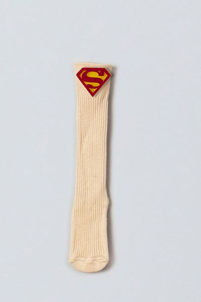 ADABEBEK Superman Felted Baby Knee Socks