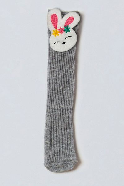 ADABEBEK Rabbit Felted Baby Knee Socks