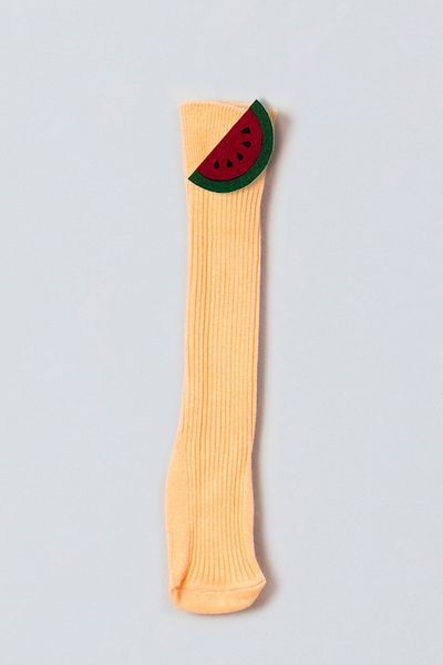 ADABEBEK Watermelon Felted Baby Knee Socks