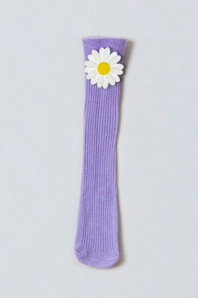 ADABEBEK Daisy Felted Baby Knee Socks