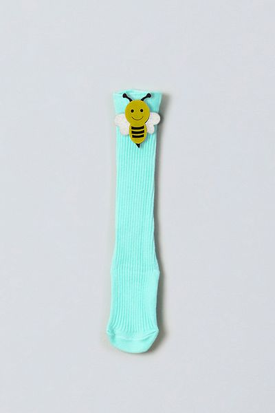 ADABEBEK Bee Felted Baby Girl Knee Socks