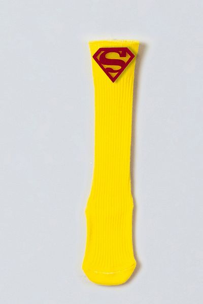 ADABEBEK Superman Felted Baby Knee Socks