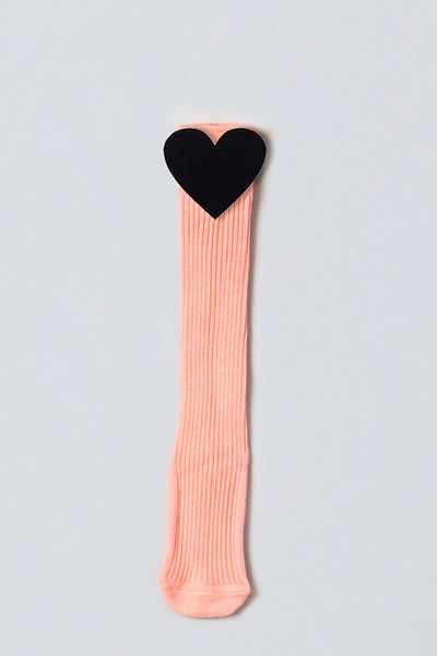 ADABEBEK Orange Felted Baby Knee Socks