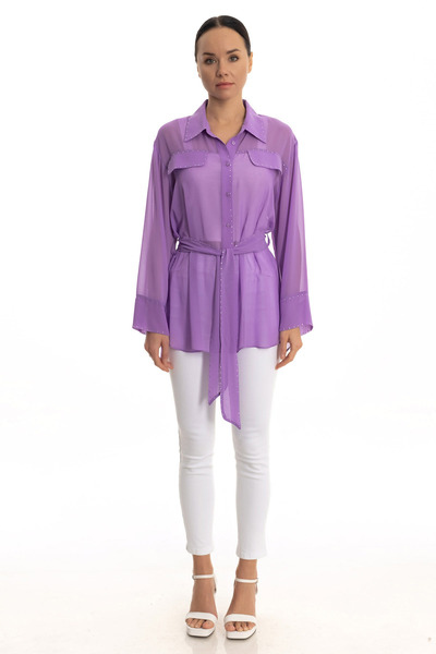 FEVER Taşlı şifon gömlek