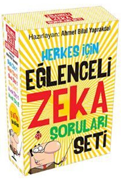 Uğurböceği Yayınları Herkes İçin Eğlenceli Zeka Soruları Seti 6 Kitap AHMET B...