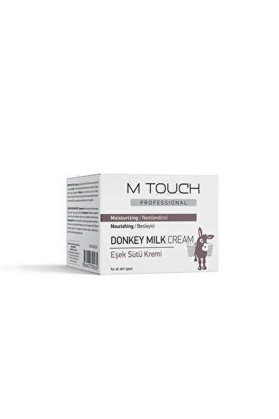 M TOUCH EŞEK SÜTÜ KREMİ 50 G NEMLENDİRİCİ & BESLEYİCİ