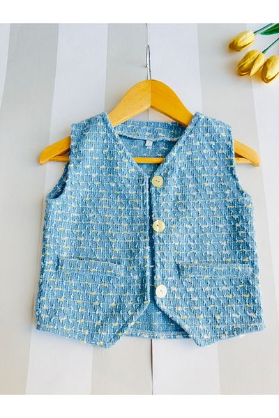 Momsbrand Plaid Patterned Tweed Jacket