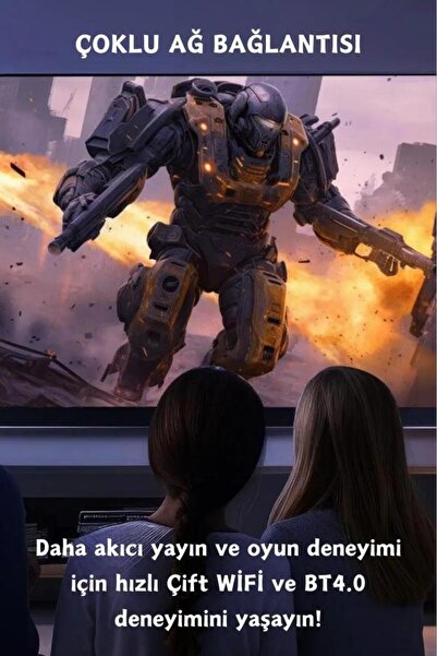 Torima TORİMA MX10 4K Android TV Box Medya Oynatıcı Android 7.1 Tv Box Tv Stick Medya Oynatıcı Smart Tv Wif