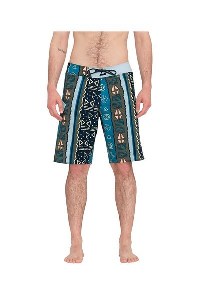 Volcom Lido Print Mod 20 Oct - شورت ملابس السباحة