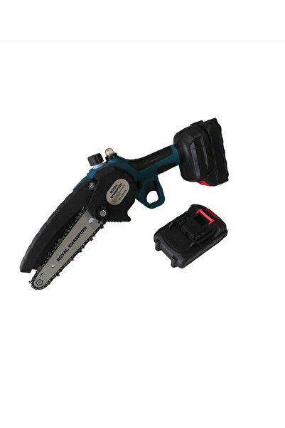 royal champion Akülü Budama Testeresi / Stella Çift Bataryalı Kutulu (2 Adet 2 Amper Yeni̇ Batarya)