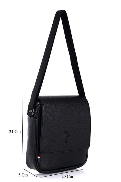 U.S. Polo Assn. U.S. Polo Assn. 8431 Servietă pentru bărbați neagră
