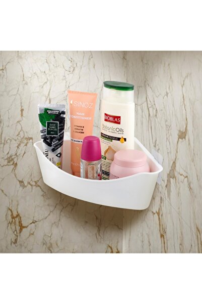 SOFTHOM YAPIŞKANLI ÜÇGEN BANYO RAFI