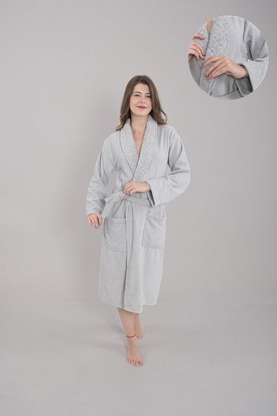 Lorateks Μπουρνούζι Lidya Soft Unisex - Ανδρικό και γυναικείο δώρο Peignoir Dowry