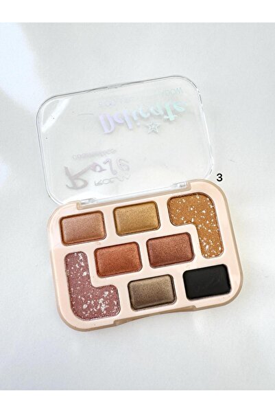 Roesıa Rose Cosmetics Rose Delicate 8'li Sedefli Göz Farı