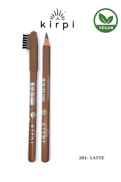 Kirpi Cosmetics Vegan Eyebrow Pencil Latte 201