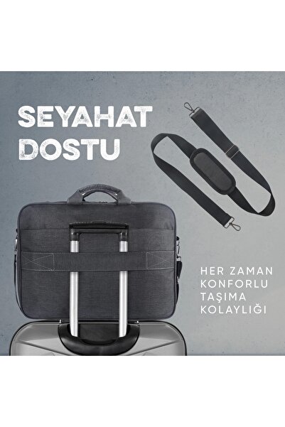 Vegmann حقيبة كمبيوتر محمول وحقيبة كمبيوتر محمول متوافقة مع الكمبيوتر المحمول Norma مقاس 15-15.6 بوصة