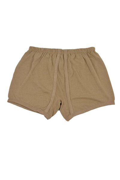 FLAŞ Men's Khaki Military Undershirt Boxer Clothing Set of 5