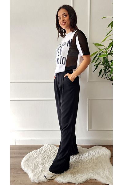 My Boutique Bluză imprimată cu detalii din tul