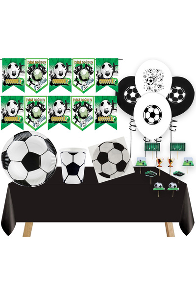 Partimarka Futbol Konseptli Parti Seti 16 Kişilik