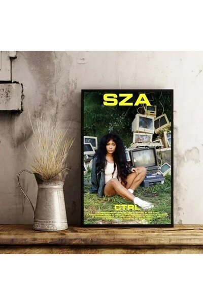 gifttime Sza & ctrl Εξώφυλλο άλμπουμ - Διακόσμηση τοίχου με τέχνη, χωρίς πλαί...