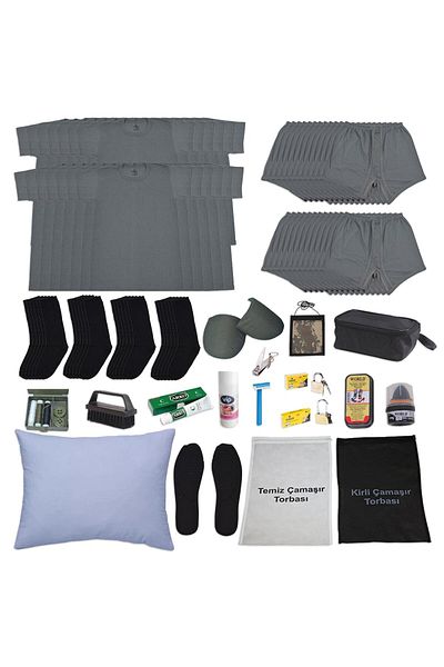 Ö ÖZMERT ASKERİ MALZEME 24-Piece Basic Novice Soldier Set - Summer Aviator