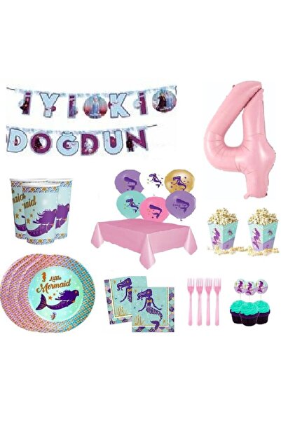 DÜVENCİ TİCARET DENİZ KIZI TEMALI DOĞUM GÜNÜ KONSEPTİ