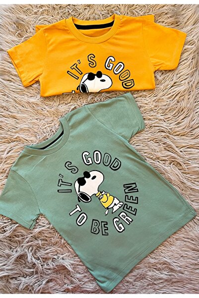 enes baby snoopy çıkmaz baskı erkek çocuk tshirt